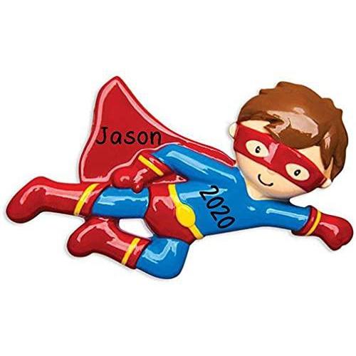 Super Hero Ornament (Blue)