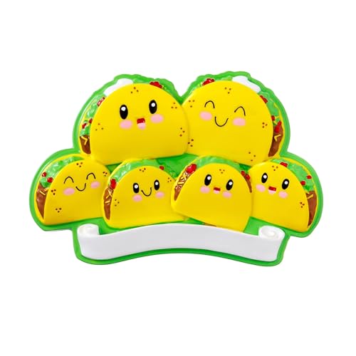 Tacos Family of 6 Personalized Christmas Tree Hanging Ornament