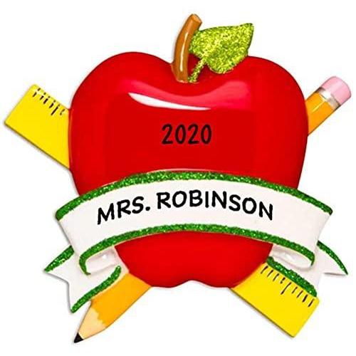 Teacher's Aide Personalized Ornament