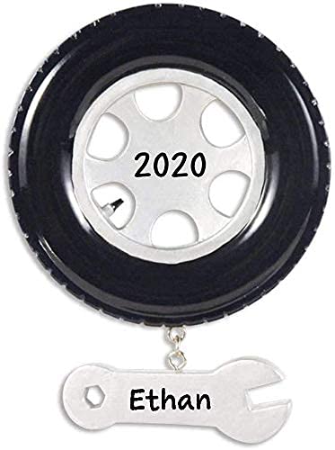 Tire and Wrench Ornament