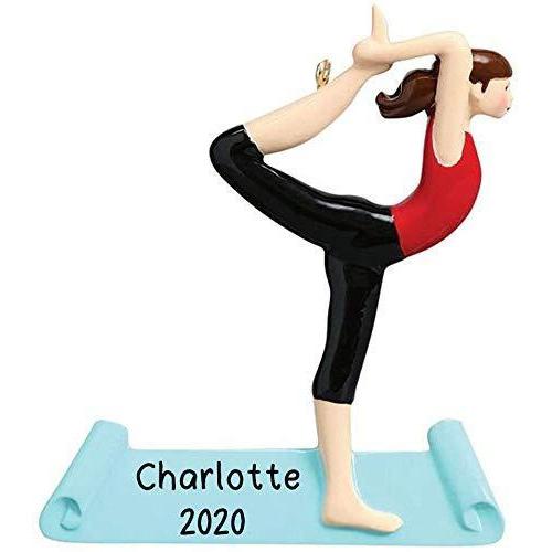 Yoga Christmas Ornament