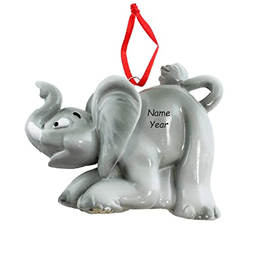 Zoo Animals Personalized Ornament (Elephant) Default Title