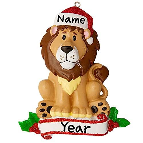 Zoo Animals Personalized Ornament (Lion) Default Title