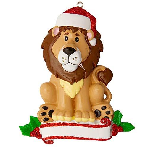 Zoo Animals Personalized Ornament (Lion)