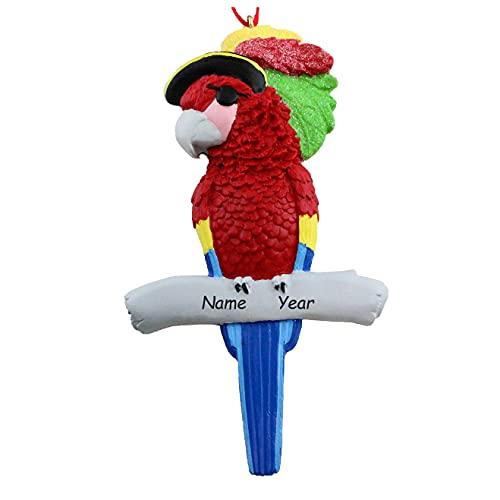 Zoo Animals Personalized Ornament (Parrot) Default Title