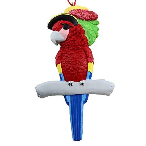 Zoo Animals Personalized Ornament (Parrot)