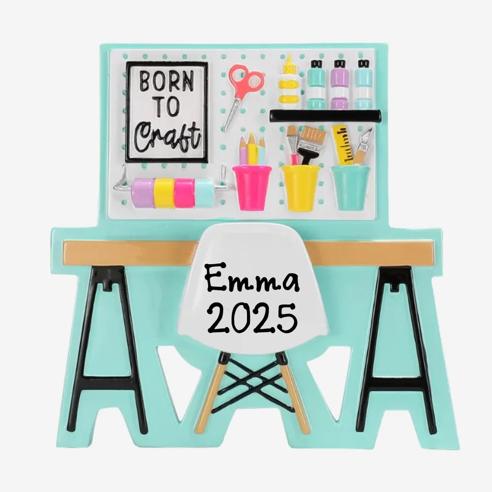 Personalized Ornament Crafting Table