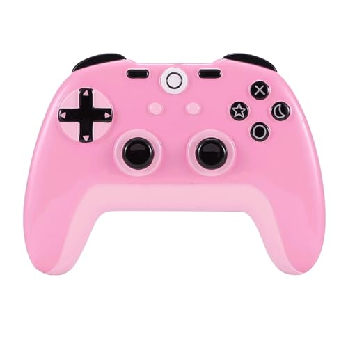 Personalized Video Game Player  Ornament (Pink Controller)