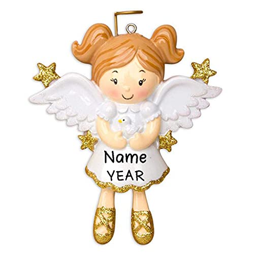 Angel with Dove Ornament