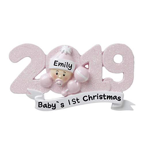 Baby Girl Ornament (Pink)