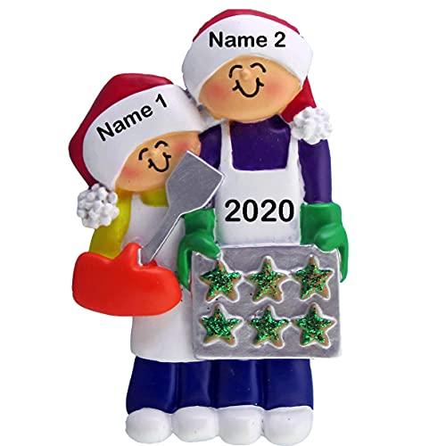 Baking Cookies Family Ornament (Family of 2)