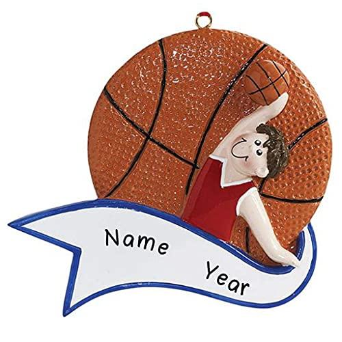 Basketball Ornament (Basketball/Boy)