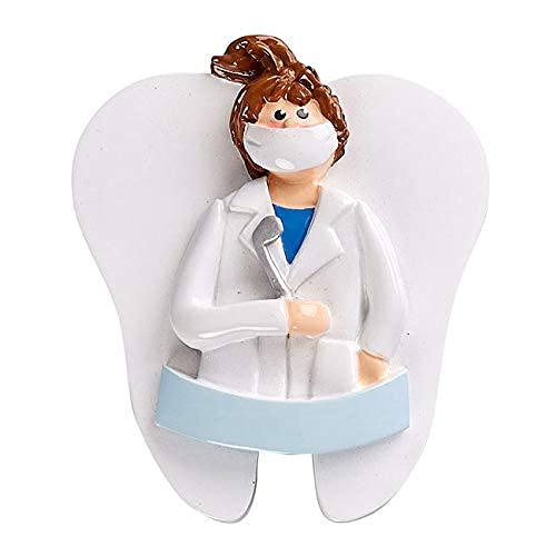 Dentist Woman Ornament (Dentist Woman)
