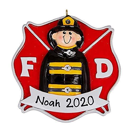 Firefighter Ornament (Firefighter Man)