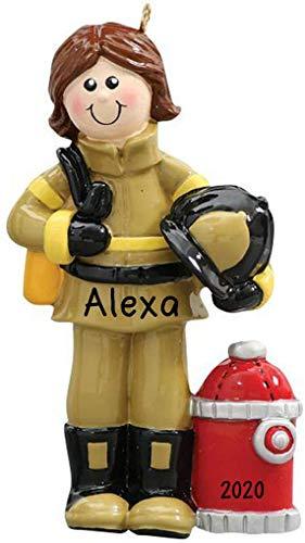 Firewoman Ornament