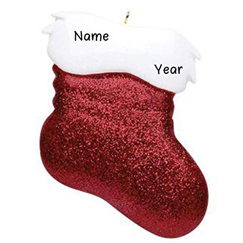 Glitter Stocking Ornament