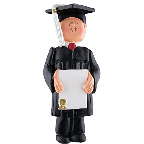Graduate Boy Ornament (Graduate Male)