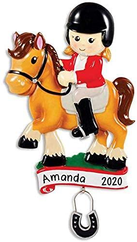Horse Rider Ornament