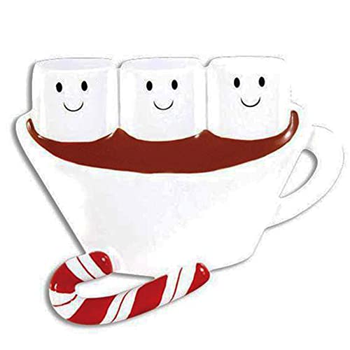Hot Chocolate with Marshmallows Family Ornament