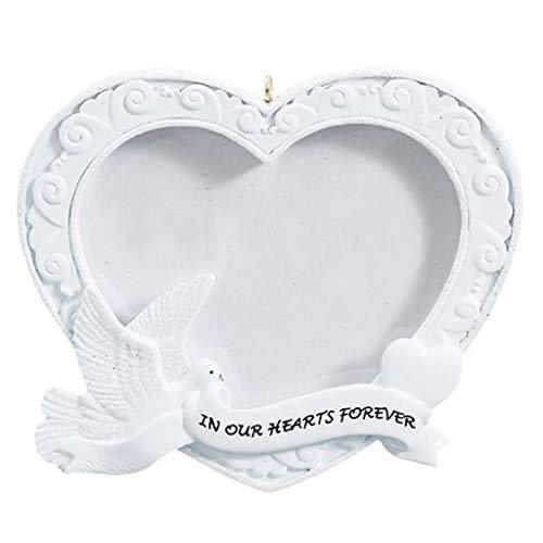 In Our Hearts Photo Frame Ornament