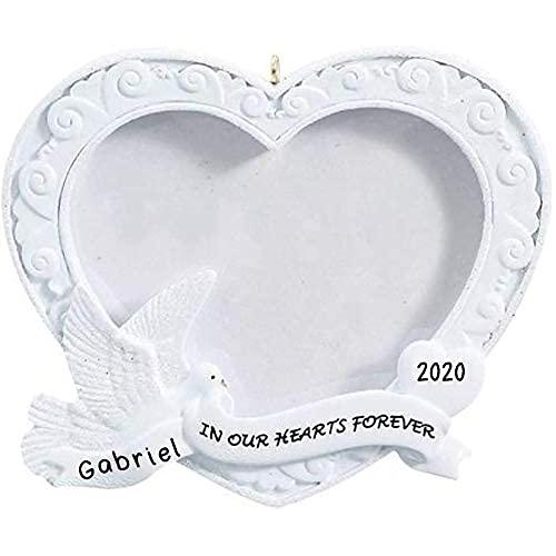 In Our Hearts Photo Frame Ornament