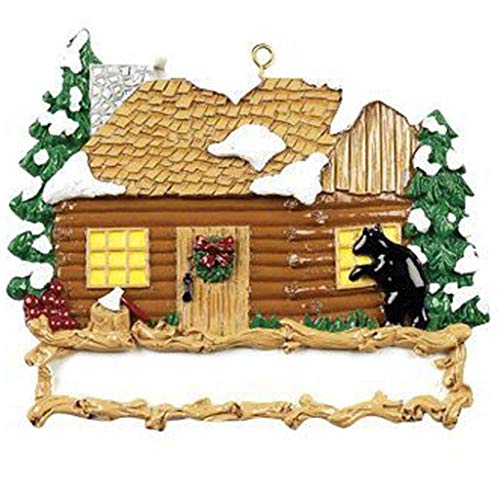 Log Cabin Ornament