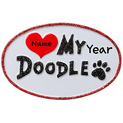Love My Doodle Ornament for Pets