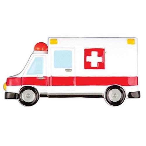 Medical Ambulance Emergency EMT Ornament