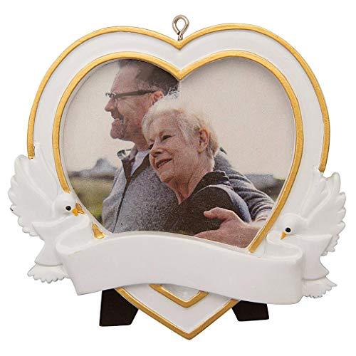 Memorial Heart Photo Frame Ornament