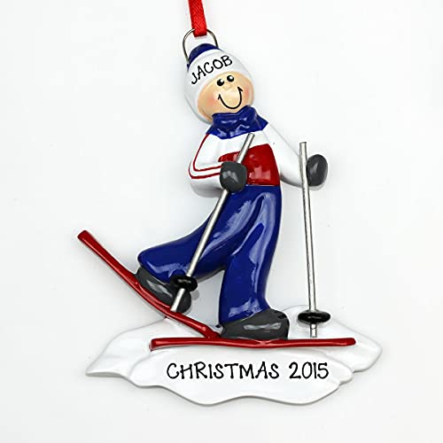 Ornaments Ski Guy Christmas Tree