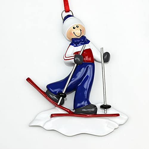 Ornaments Ski Guy Christmas Tree