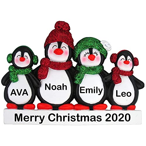 Penguin Family Ornament (Family of 4)