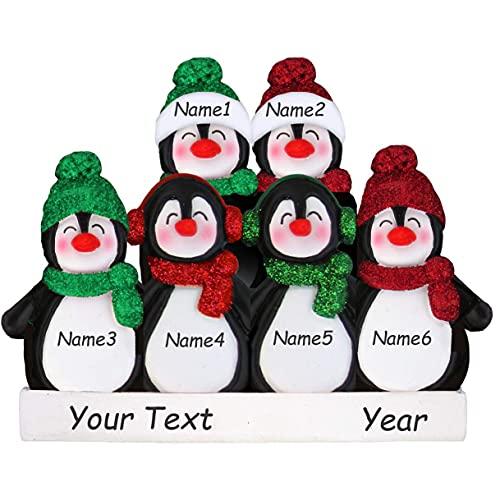 Penguin Family Ornament (Family of 6)