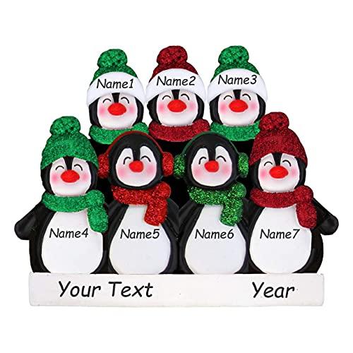 Penguin Family Ornament (Family of 7)