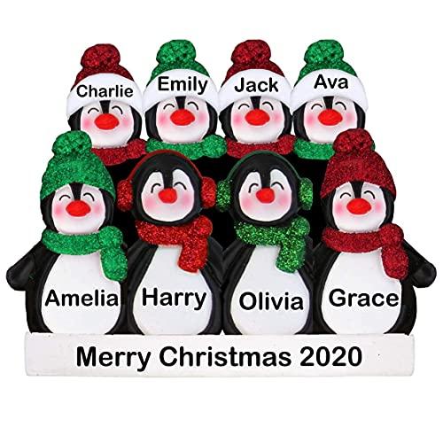Penguin Family Ornament (Family of 8)