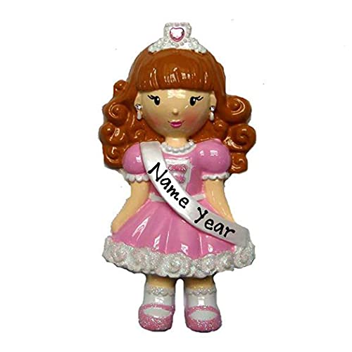 Princess Ballerina With Crown Ornament