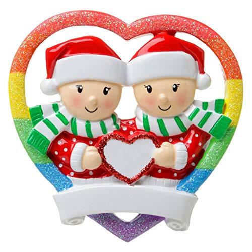 Same Sex Gay Couple Ornament