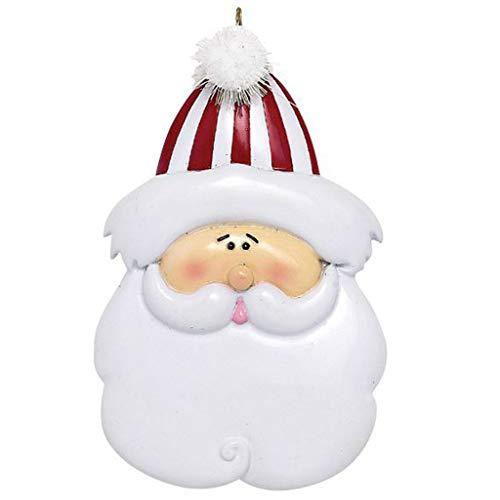 Santa Face Ornament