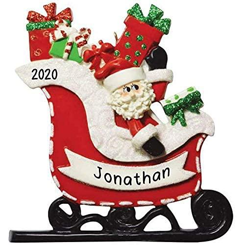 Santa's Gift Sleigh Ornament