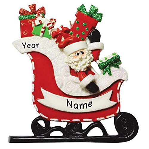 Santa's Gift Sleigh Ornament Default Title