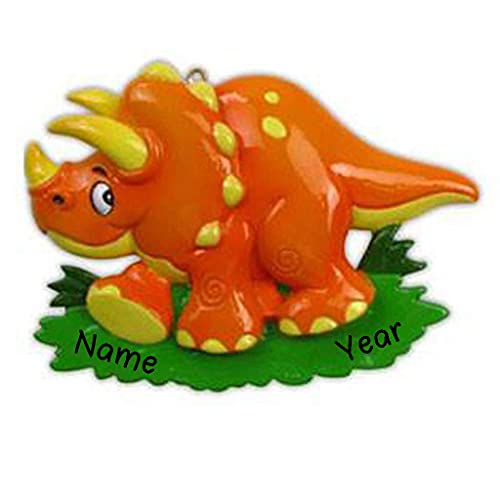 T-REX Dinosaur Ornament (Orange)