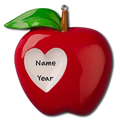 Teacher Apple Ornament