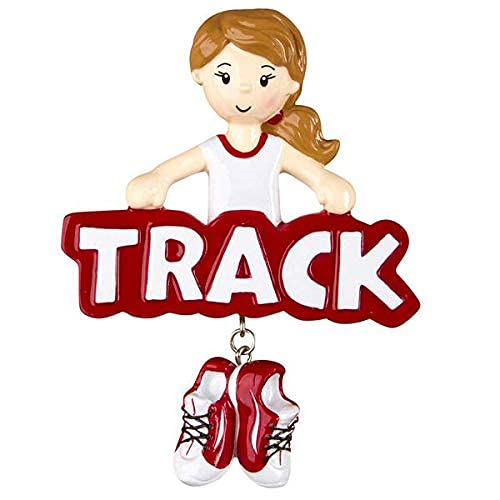 Track Runner Ornament (Track Female)