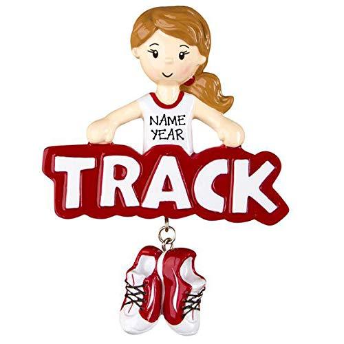 Track Runner Ornament (Track Female)