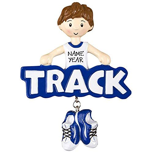 Track Runner Ornament (Track Male)