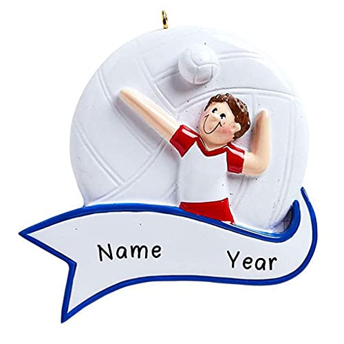 Volleyball Boy Ornament