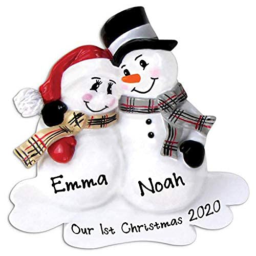 We`re Expecting Baby Children Personalized Ornament (Family 2)