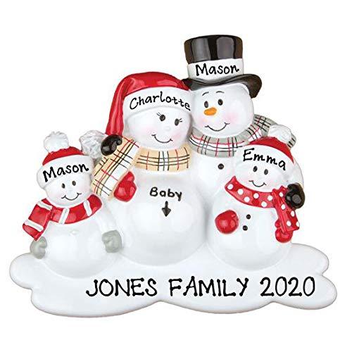 We`re Expecting Baby Children Ornament (Family of 4)