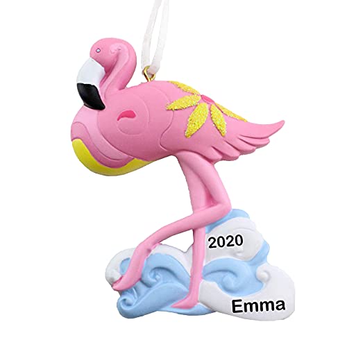 Zoo Animals Ornament (Flower Flamingo)