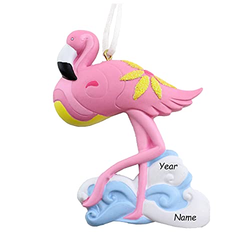 Zoo Animals Ornament (Flower Flamingo)
